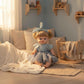 Baby So Lovely Doll in Blue Dress with Bow Headband – 18M+