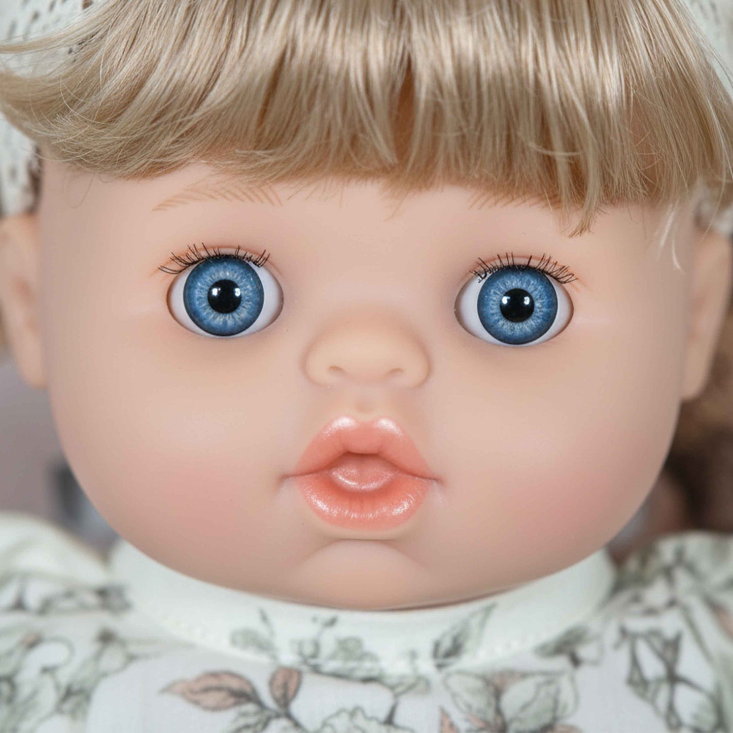 Baby So Lovely Doll Floral Top & Brown Tulle Skirt with Lace Headband – 18M+
