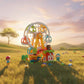 81PCS Ferris Wheel Building Blocks Set (3+) – Bear Playground Theme