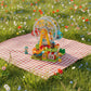 81PCS Ferris Wheel Building Blocks Set (3+) – Bear Playground Theme