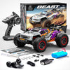 BEAST 4WD High-Speed RC Off-Road Truck (White/Purple/Orange) 1:16