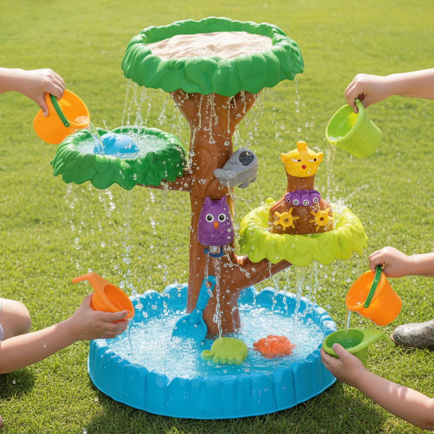 Big Tree Water Table Toy – Outdoor Playset for Kids