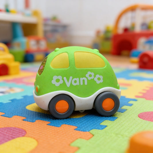 Bioplastic Recyclable Van Toy Truck