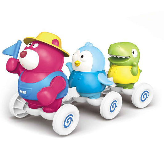 Animal Garden Party – Baby Sensory Pull-Along Toy Set (CPC)