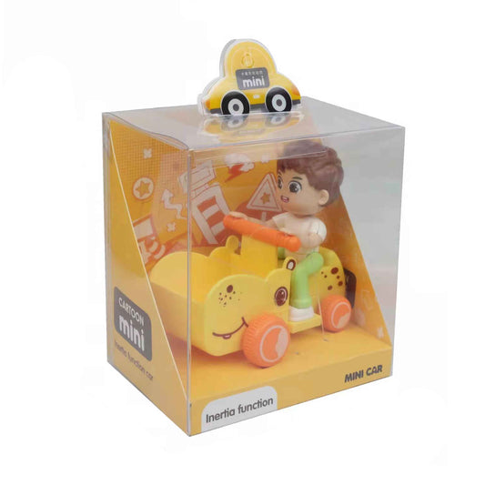 Hippo Rhino Inertia Car – Push-and-Go Kids Toy