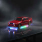 1:16 RC Drift Car 30km/h – 7-Color Neon Lights + Front/Rear Lights, 2.4GHz Remote