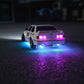 1:16 RC Drift Car 30km/h – 7-Color Neon Lights + Front/Rear Lights, 2.4GHz Remote