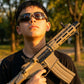 DDM4-PDW toy with front and rear sights