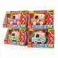 Kids DIY Dessert Car Assembled Toy Set – Ice Cream, Cake, Waffle and Popsicle Cart Toy Cars for Pretend Play and Creative Fun | Qatar