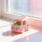 Kids DIY Dessert Car Assembled Toy Set – Ice Cream, Cake, Waffle and Popsicle Cart Toy Cars for Pretend Play and Creative Fun | Qatar
