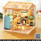 Small Town in Big City DIY Mini Kitchen – Miniature Scene Set (125 PCS)