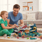 Dinosaur Parking Lot Car Track Playset with Ramps (Age 3+)