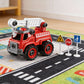 Mini Car Toy Bricks Fire Ladder Truck – DIY Assemble Rescue Truck (28 PCS)