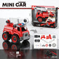 Mini fire truck ladder building toy set for toddlers ages 3+