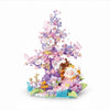 Pink Floral Tree Building Blocks Display Set with Butterflies