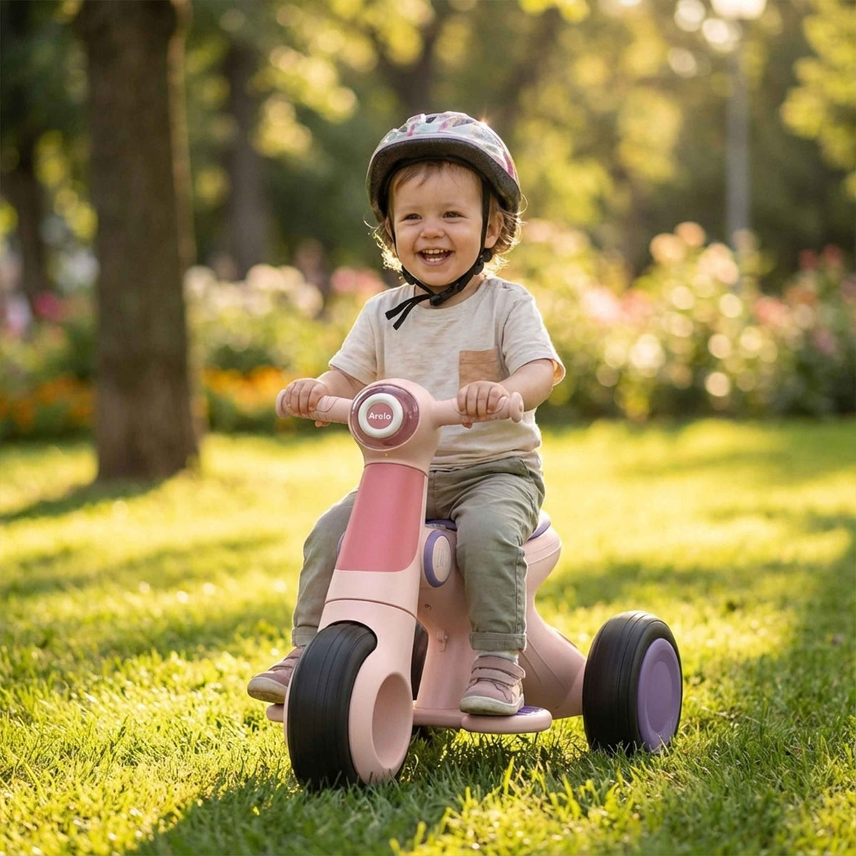 Electric Motorcycle for Kids – Light & Music – 2 Color Options