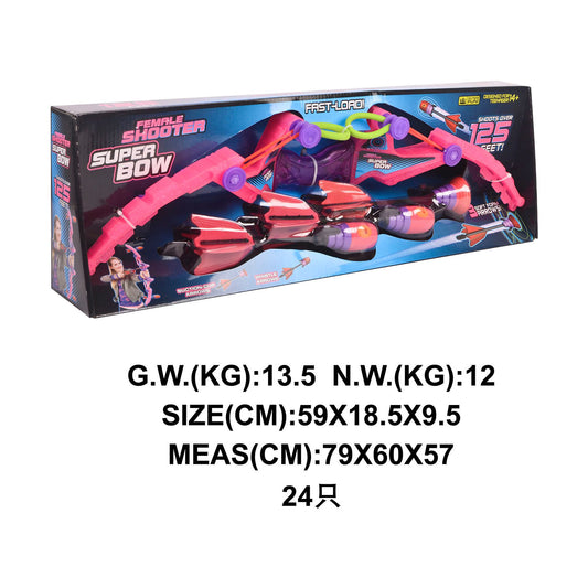 Female Shooter Super Bow toy archery set for kids in Qatar