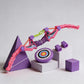 Girls bow and arrow toy with suction cup arrows