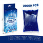 Blue gel balls 20,000 pcs water gel beads for gel blaster toys
