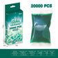 Green gel balls 20,000 pcs water gel beads for gel blaster toys