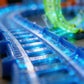 Glow Flip Track Loop Race Set with Electric Cars – Kids Racing Track Toy | Qatar