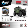 1:16 RTR 4WD RC Off-Road SUV (Green) – 2.4GHz, IPX4, 7.4V Battery Climbing Vehicle