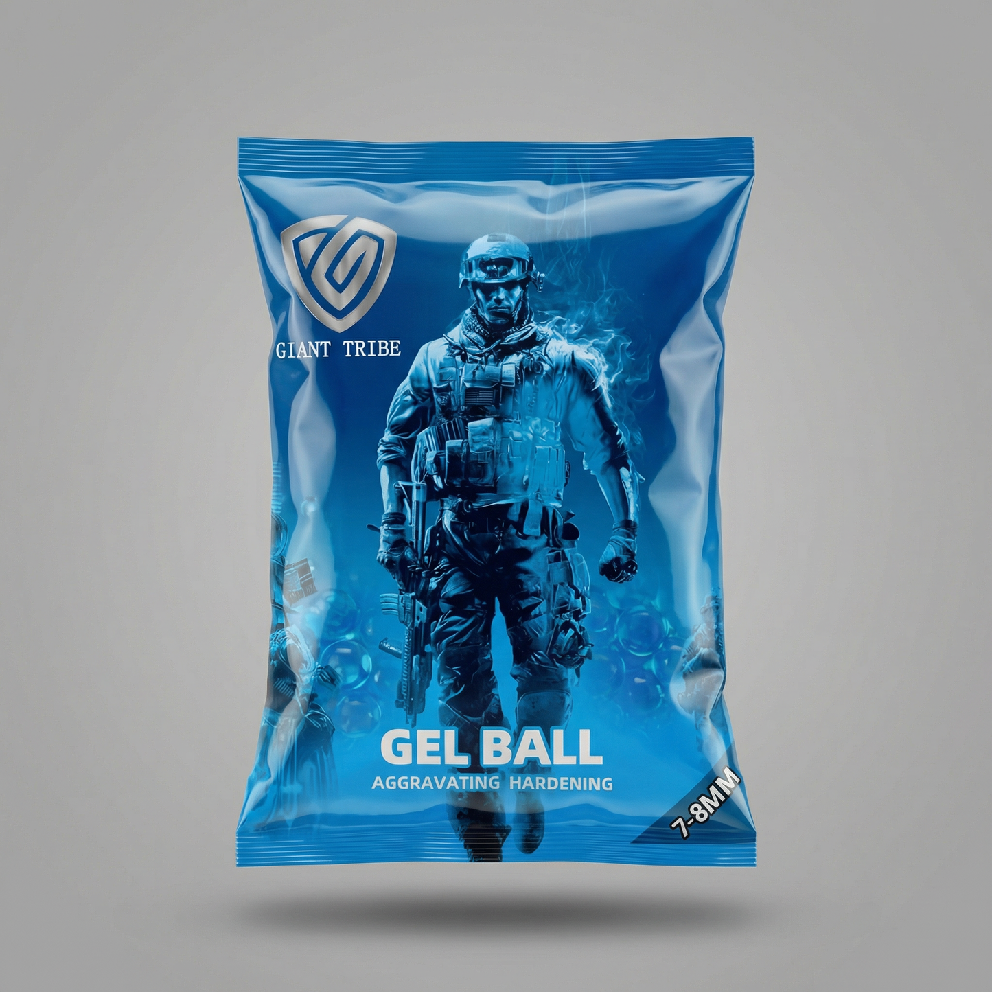 Giant Tribe 7-8mm blue gel balls gel blaster ammo pack