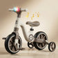 Kids Balance Bike with Training Wheels – Toddler Pedal Bike with Lights & Music