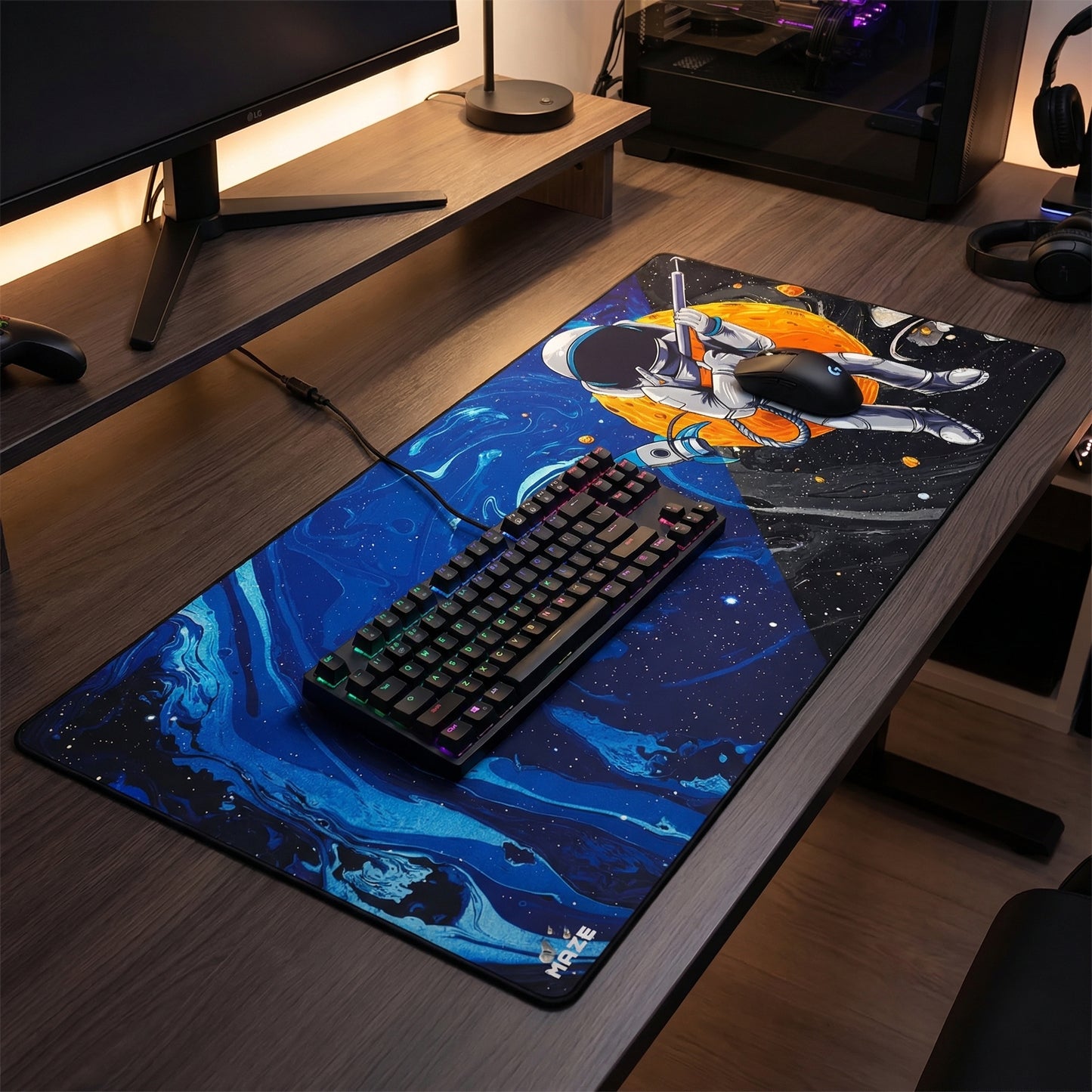 MAZE ASTRO CGR-BB WaterProof Gaming Mouse Pad 3XL