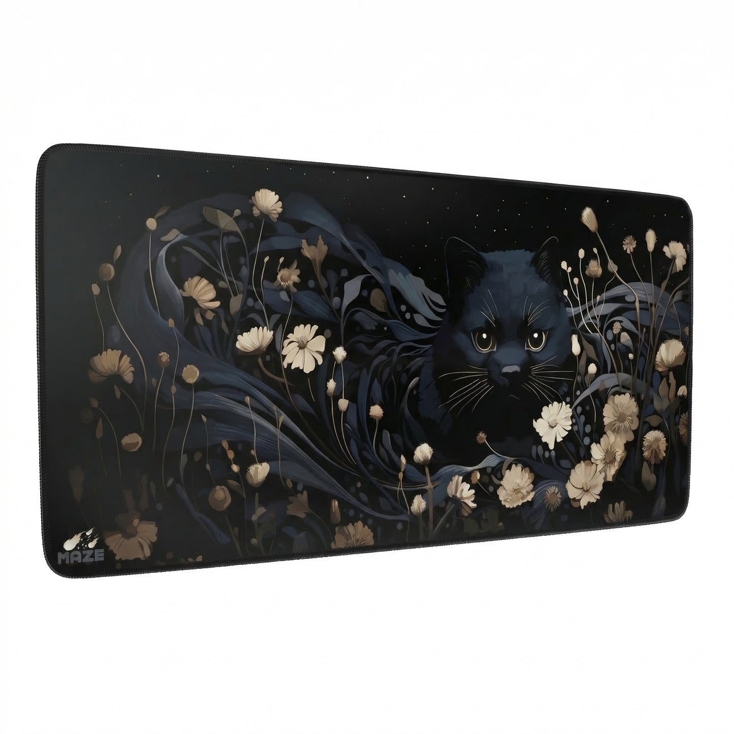 MAZE Lightseries 2 – Forest Cat 2XL Extended Gaming Desk Mat