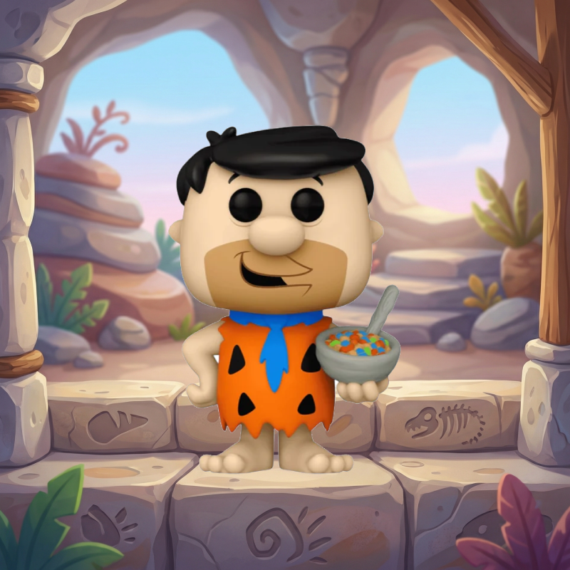 funko pop ad icons Fred Flintstone 119 | Fruity Pebbles Funko Pop