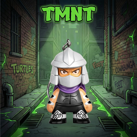 Kidrobot TMNT Shredder Keychain | Teenage Mutant Ninja Turtles