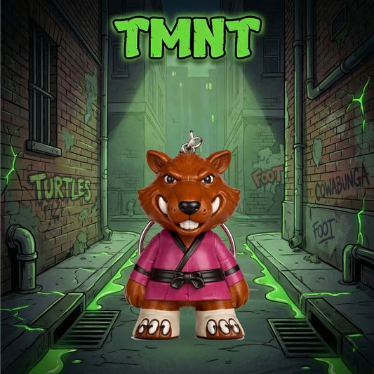Kidrobot TMNT Master Splinter Keychain | Teenage Mutant Ninja Turtles