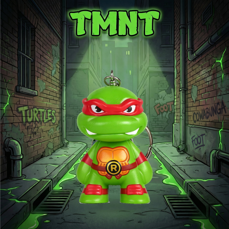 Kidrobot TMNT Keychain | Teenage Mutant Ninja Turtles Keychain