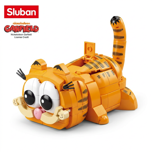 Sluban Garfield Building Block Figure – Pleyerid Creative Life Bricks Set (M38-P8051)
