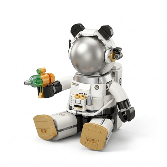 Sluban Pleyerid Astronaut Building Block Figure – Creative Life Bricks Space Model (M38-P8031)