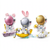 Sluban Pleyerid Astronaut Creative Life Bricks – Space Mini Figure Building Blocks