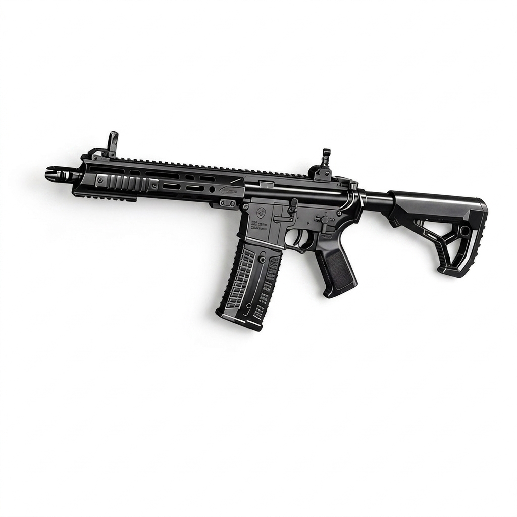 AR-15 / F4 Electric Water Gel Blaster Toy 76cm – Rechargeable High-Speed Gel Ball Gun (14+ Ages) - Qatar
