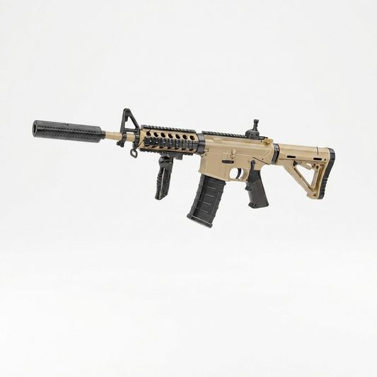 M4A1 Electric Water Gel Blaster Toy Gun 87cm – Rechargeable High-Speed Gel Ball Shooter (14+ Ages) - Qatar