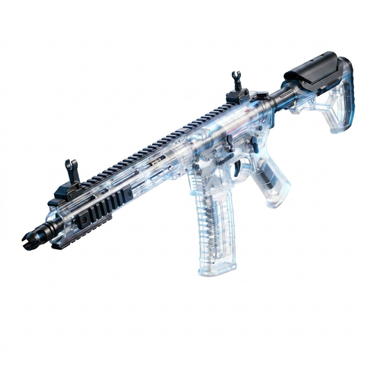 AR15/F4 Electric Water Bullet Gun Toy – High-Speed Gel Blaster for Teens | Qatar