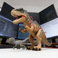 Velociraptor dinosaur toy with movable joints