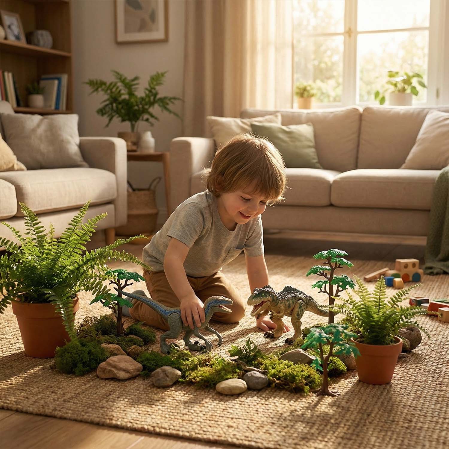 Kids dinosaur toy with realistic design