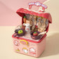 Portable toy kitchen storage box