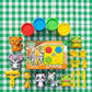 Creative animal clay playset for kids