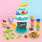 Kids Color Clay Cake Machine Playset – DIY Modeling Clay Dessert Maker for Children 3+ | Qatar