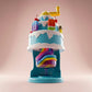 Creative color clay cake machine playset for kids