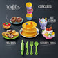Kids Dessert Color Clay Playset – Creative Modeling Clay Toy with Food Shapes for Children 3+ | Qatar
