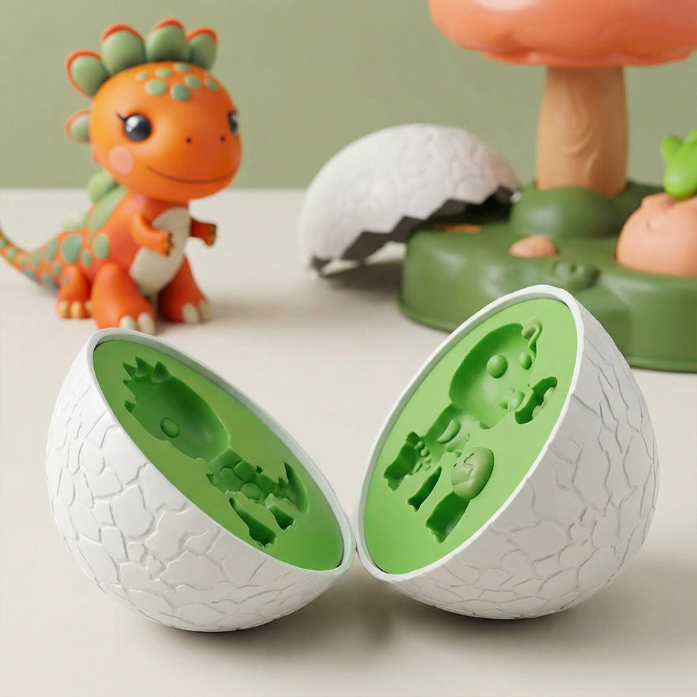Creative dinosaur clay playset for kids