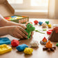 Creative dinosaur clay playset for kids
