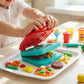 Children modeling clay food making toy set